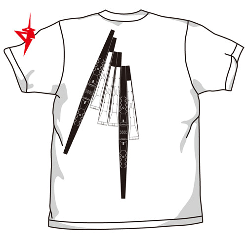 ν(ニュー)ガンダムTシャツ/WHITE-S 图片 2 | AniSmile