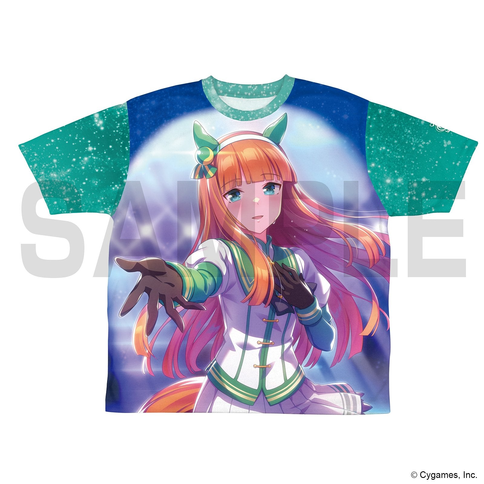 ウマ娘 プリティーダービー サイレンススズカ両面フルグラフィックTシャツ/S 画像 3 | AniSmile