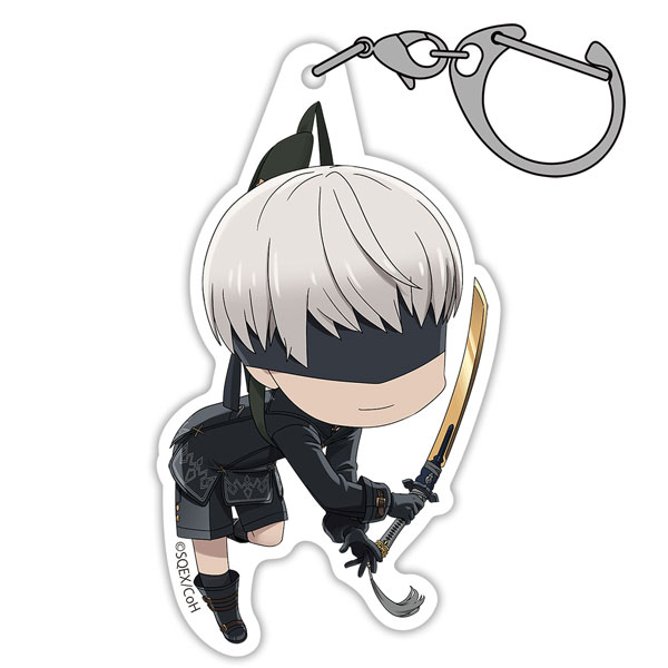 NieR:Automata Ver1.1a 9S アクリルつままれ - official product image | AniSmile