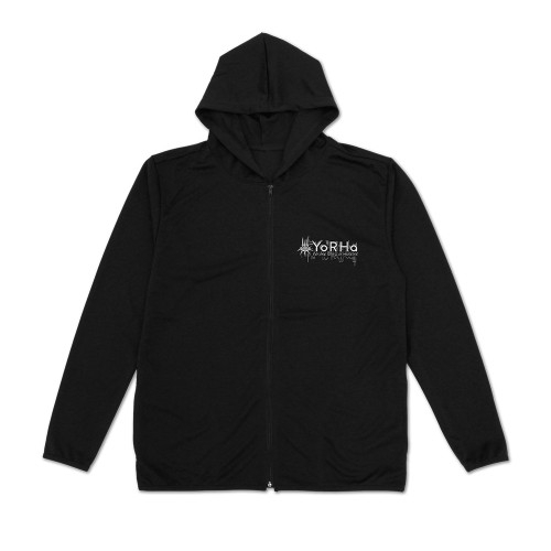 NieR:Automata Ver1.1a ヨルハ部隊薄手ドライパーカー/BLACK-XXL 画像 2 | AniSmile