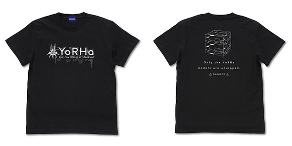 NieR:Automata Ver1.1a ヨルハ部隊Tシャツ/BLACK-S - 公式商品画像 | AniSmile