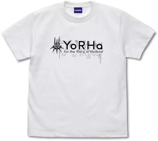 NieR:Automata Ver1.1a ヨルハ部隊Tシャツ/WHITE-L - 公式商品画像 | AniSmile