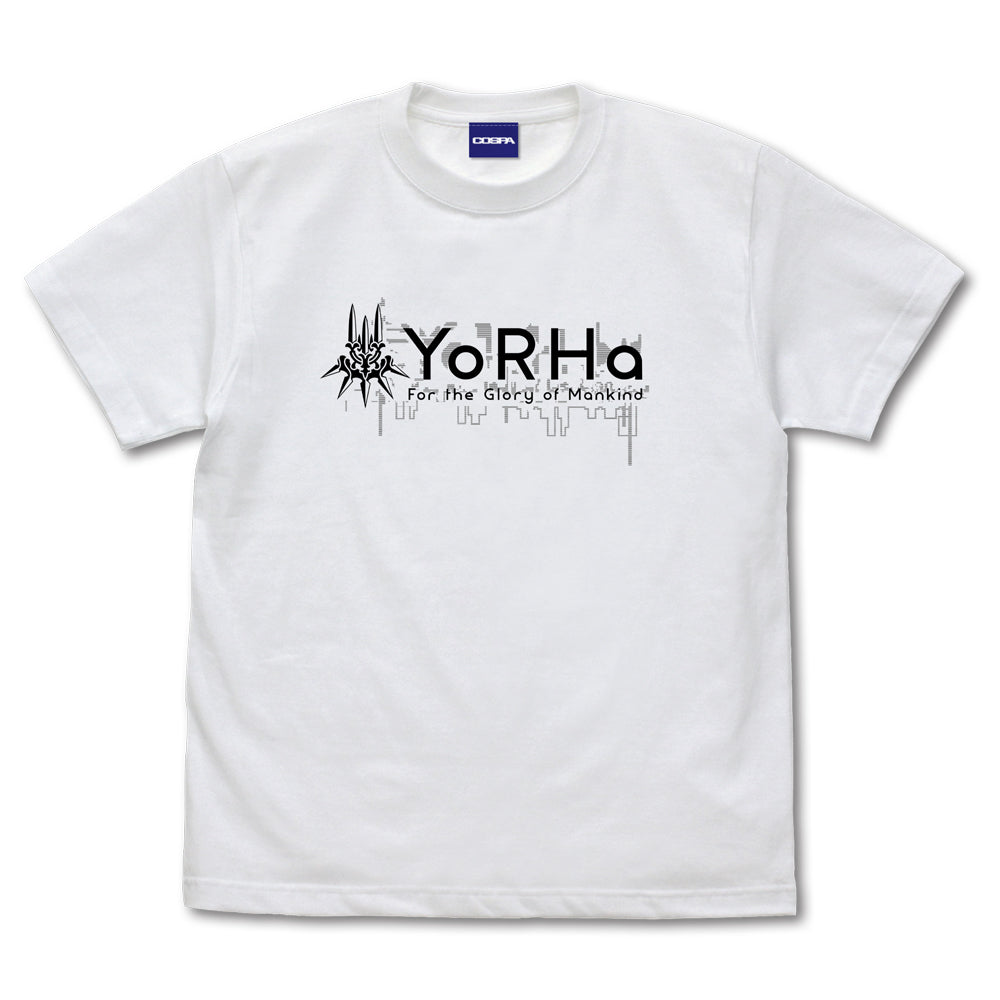 NieR:Automata Ver1.1a ヨルハ部隊 Tシャツ/WHITE-S - AniSmile