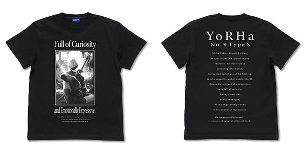 NieR:Automata Ver1.1a 9STシャツ/BLACK-XL - 公式商品画像 | AniSmile