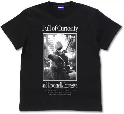 NieR:Automata Ver1.1a 9STシャツ/BLACK-M - 公式商品画像 | AniSmile
