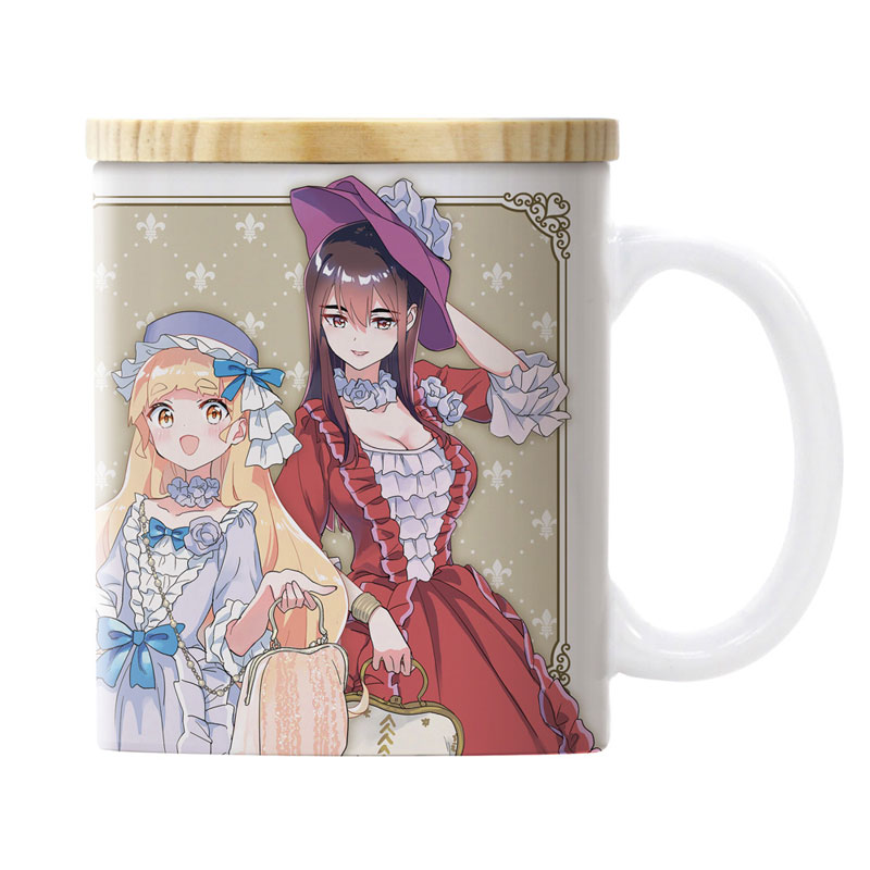 私の百合はお仕事です! 描き下ろし陽芽&美月フタ付きフルカラーマグカップアフタヌーンティーVer. Image 2 | AniSmile