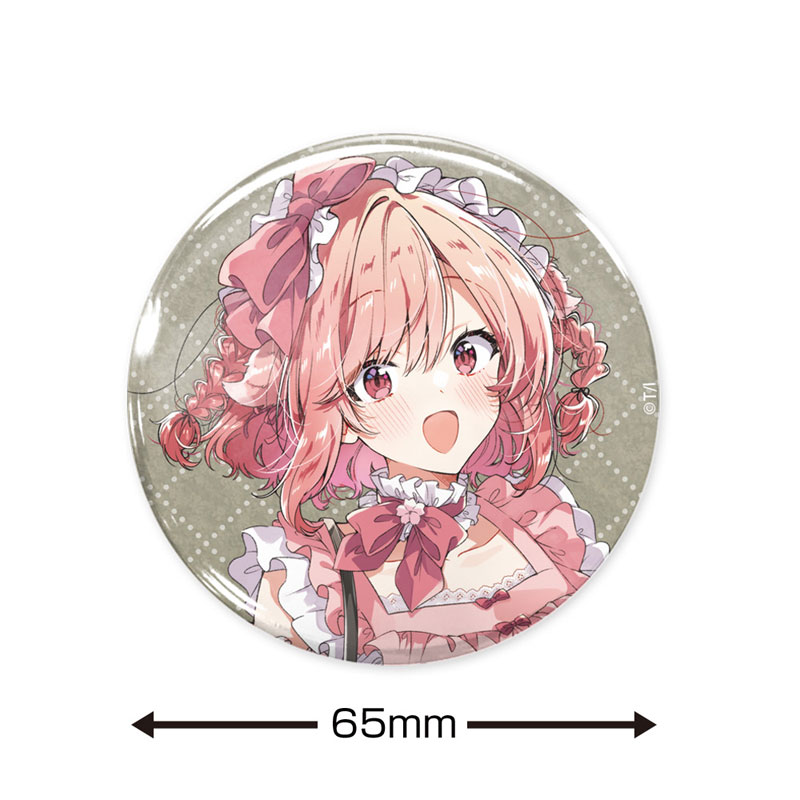 ささやくように恋を唄う 描き下ろし木野ひまり65mm缶バッジアフタヌーンティーVer. Image 2 | AniSmile