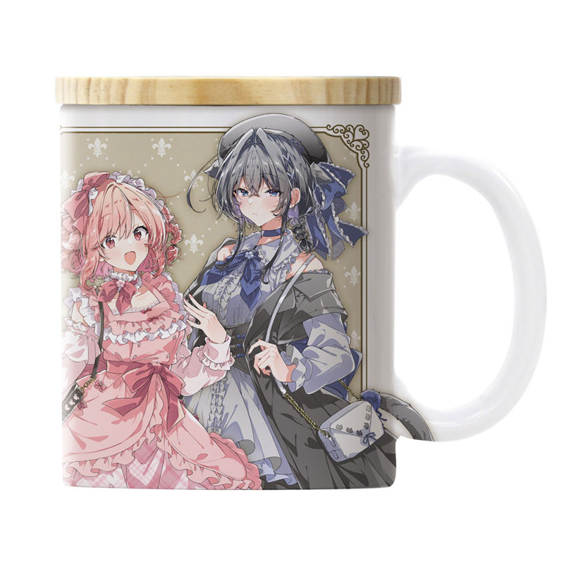 ささやくように恋を唄う 描き下ろしひまり&依フタ付きフルカラーマグカップアフタヌーンティーVer. 图片 2 | AniSmile