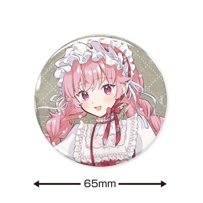 きみが死ぬまで恋をしたい 描き下ろしカガリ・ミミ65mm缶バッジアフタヌーンティーVer. Image 2 | AniSmile