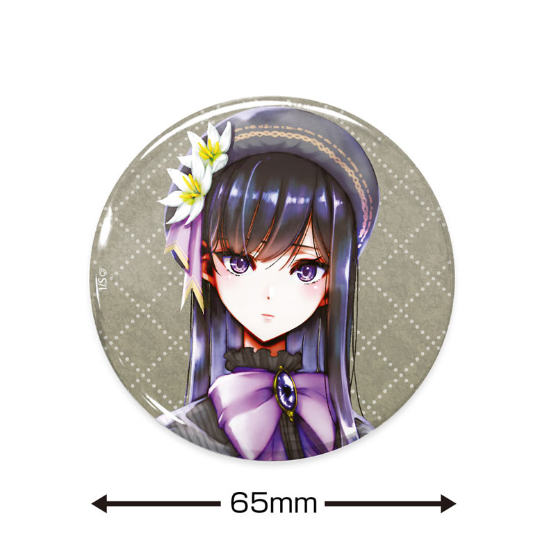 citrus 描き下ろし藍原芽衣65mm缶バッジアフタヌーンティーVer. 图片 2 | AniSmile