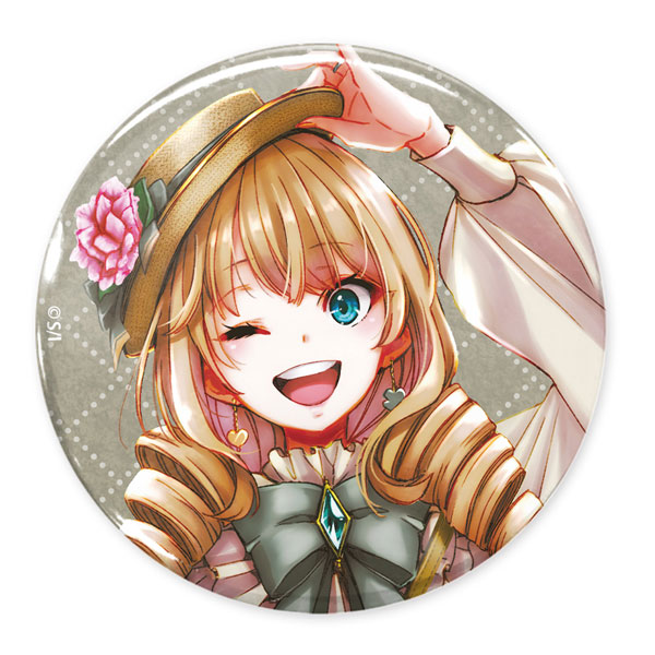 citrus 描き下ろし藍原柚子65mm缶バッジアフタヌーンティーVer. - AniSmile