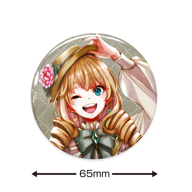 citrus 描き下ろし藍原柚子65mm缶バッジアフタヌーンティーVer. Image 2 | AniSmile