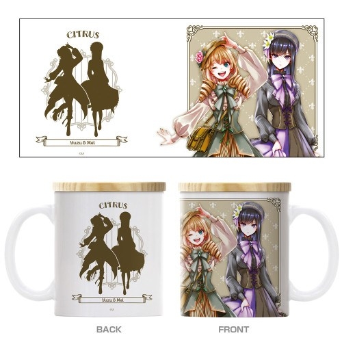 citrus 描き下ろし柚子&芽衣フタ付きフルカラーマグカップアフタヌーンティーVer. - AniSmile