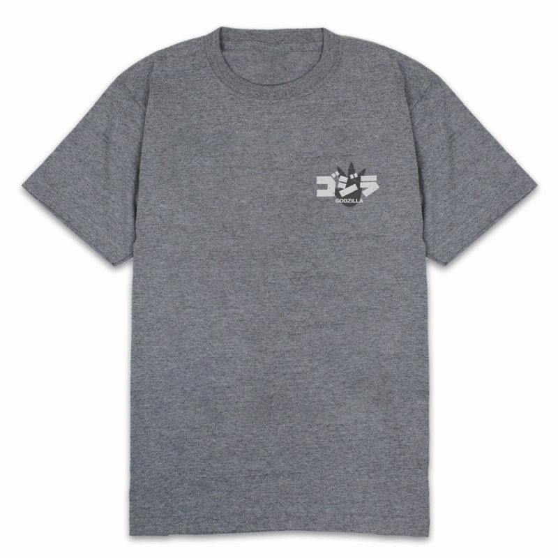 ゴジラツアーヘビーウェイトTシャツVer.2.0/MIXGRAY-L 画像 3 | AniSmile