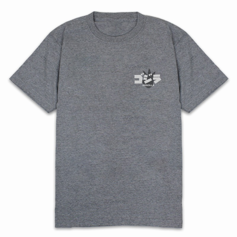 ゴジラツアーヘビーウェイトTシャツVer.2.0/MIXGRAY-M 画像 3 | AniSmile