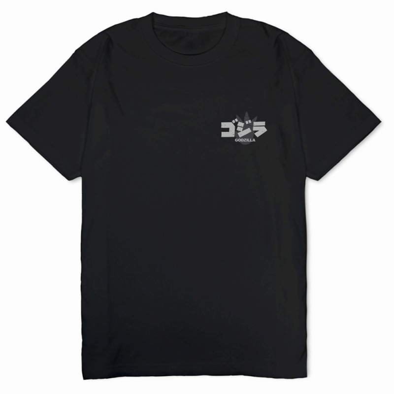 ゴジラツアーヘビーウェイトTシャツVer.2.0/BLACK-S 图片 3 | AniSmile