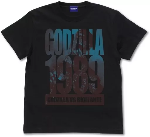 ゴジラ1989Tシャツ/BLACK-M - 公式商品画像 | AniSmile