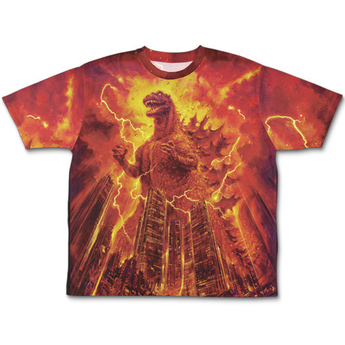 ゴジラ'84両面フルグラフィックTシャツ/M 画像 2 | AniSmile