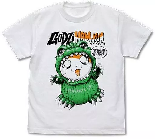 ゴジハムくんTシャツ/WHITE-S - 公式商品画像 | AniSmile