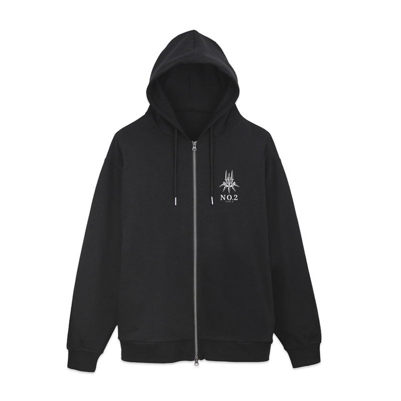 NieR:Automata Ver1.1a 2Bジップパーカー/BLACK-XL 画像 3 | AniSmile