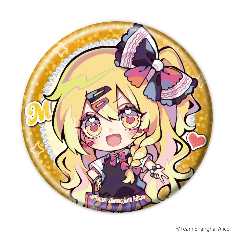缶バッジ「東方Project」18/平成ギャルver. ブラインド(全6種)(ミニキャライラスト) 画像 3 | AniSmile