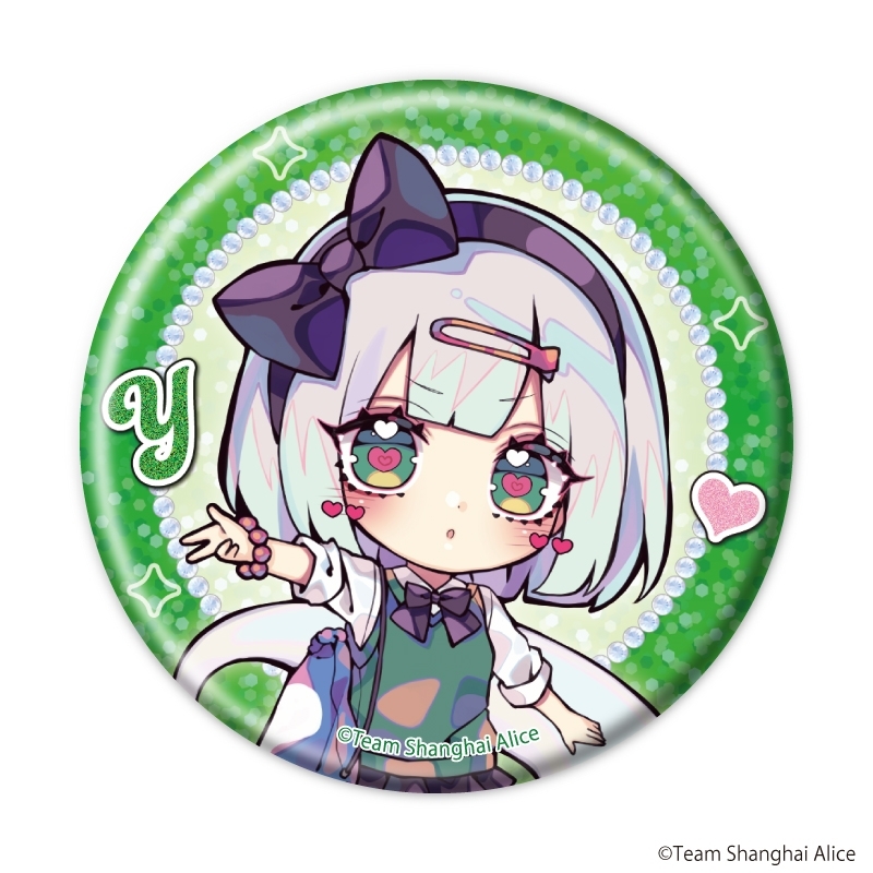 缶バッジ「東方Project」18/平成ギャルver. ブラインド(全6種)(ミニキャライラスト) 画像 4 | AniSmile