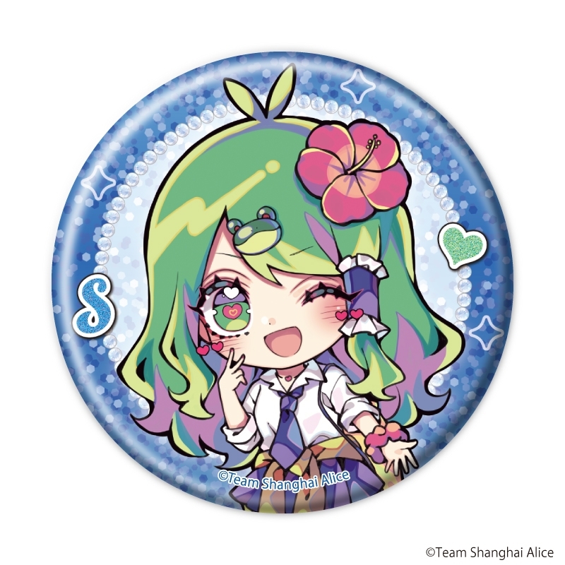 缶バッジ「東方Project」18/平成ギャルver. ブラインド(全6種)(ミニキャライラスト) 画像 5 | AniSmile