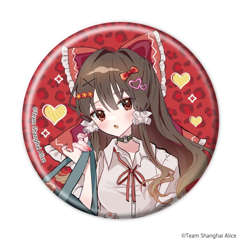 缶バッジ「東方Project」17/平成ギャルver. ブラインド(全6種)(描き起こしイラスト) 画像 2 | AniSmile