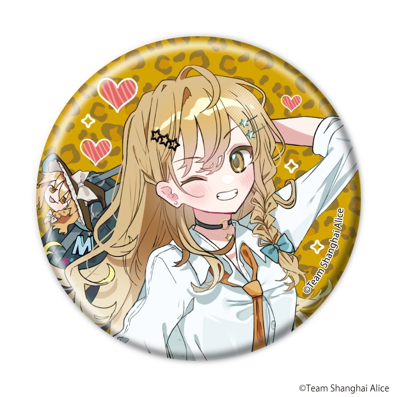 缶バッジ「東方Project」17/平成ギャルver. ブラインド(全6種)(描き起こしイラスト) 画像 3 | AniSmile
