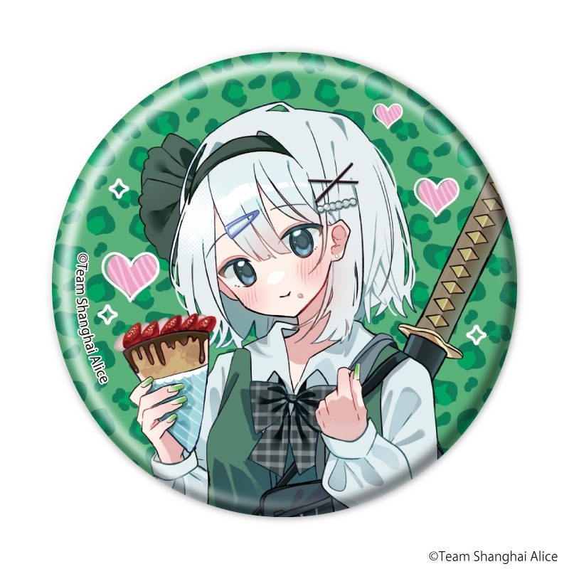 缶バッジ「東方Project」17/平成ギャルver. ブラインド(全6種)(描き起こしイラスト) 画像 4 | AniSmile