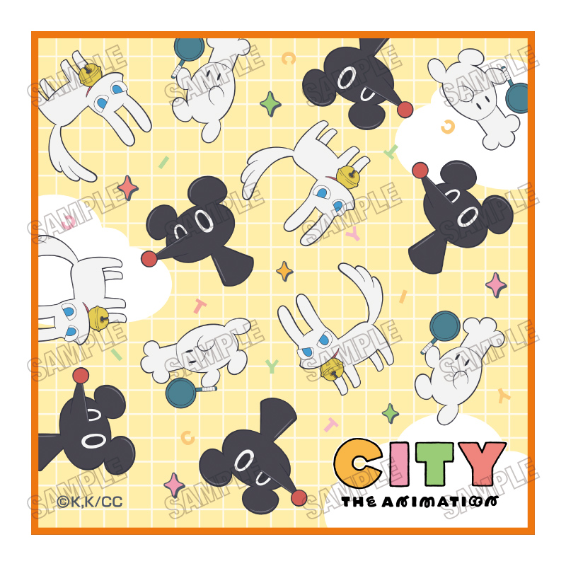 『CITY THE ANIMATION』 ミニタオル - 公式商品画像 | AniSmile