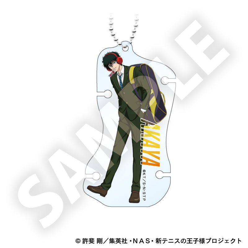 新テニスの王子様 アクリルコードホルダー 切原赤也 - 公式商品画像 | AniSmile