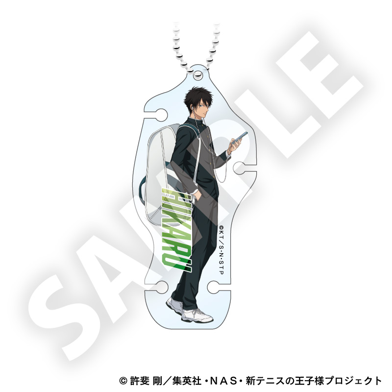 新テニスの王子様 アクリルコードホルダー 財前 光 - 公式商品画像 | AniSmile