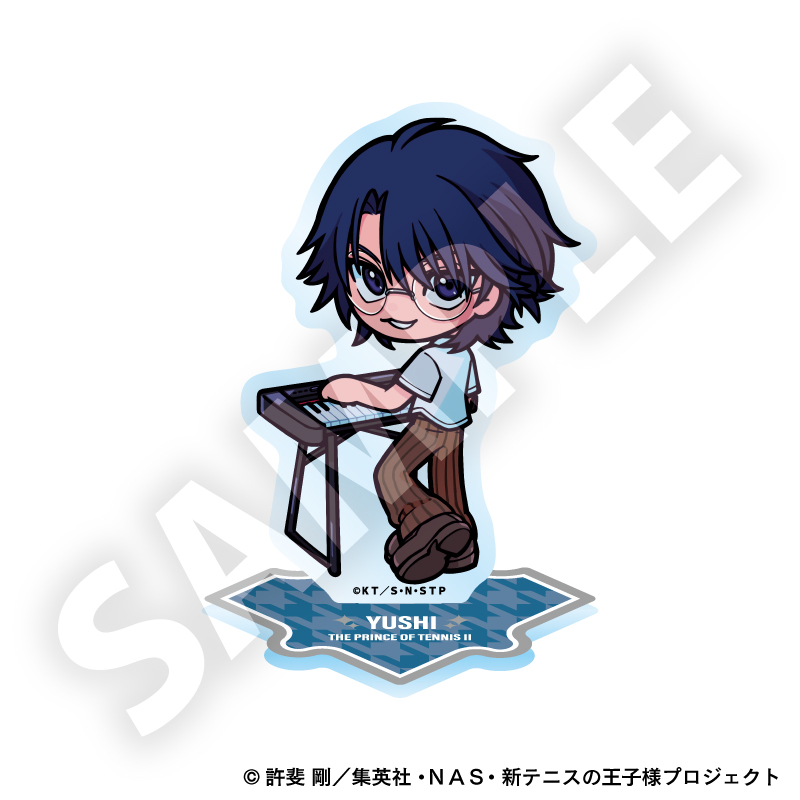 新テニスの王子様 デフォルメアクリルスタンド 忍足侑士 バンドVer. - 公式商品画像 | AniSmile