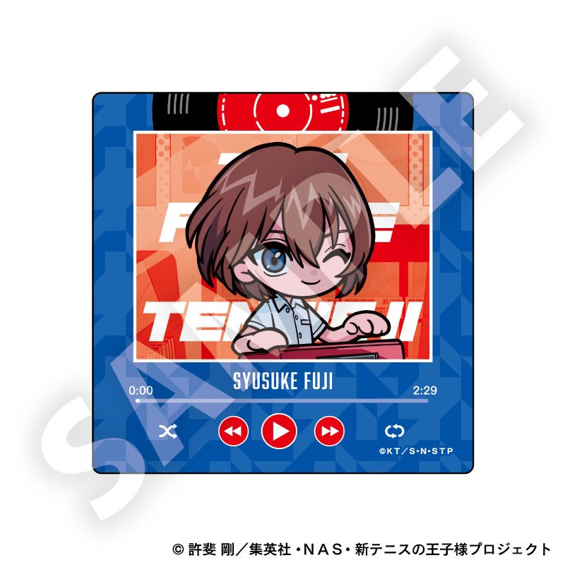新テニスの王子様 トレーディングデフォルメスクエアカード(1パック2枚入り) 全16種 画像 4 | AniSmile