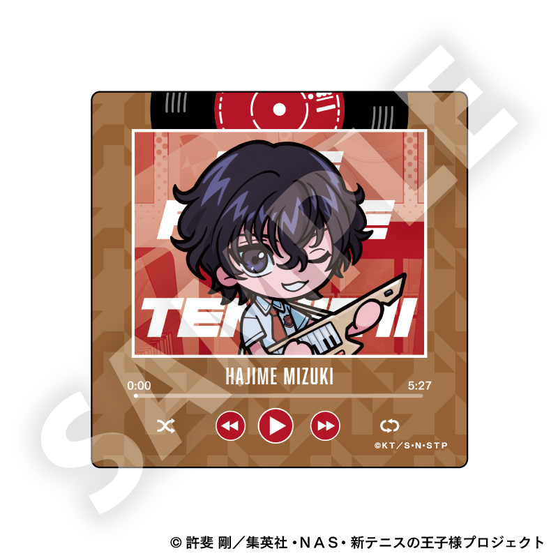 新テニスの王子様 トレーディングデフォルメスクエアカード(1パック2枚入り) 全16種 画像 6 | AniSmile