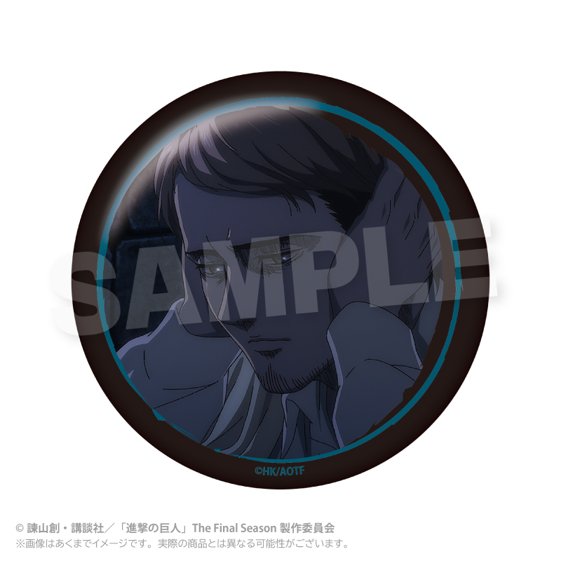 進撃の巨人 トレーディング缶バッジ クローズアップver. Vol.2 PCS 画像 6 | AniSmile