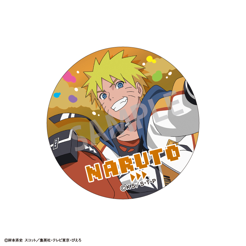 NARUTO-ナルト- 疾風伝 トレーディングメタル缶バッジ/パルクール 画像 2 | AniSmile