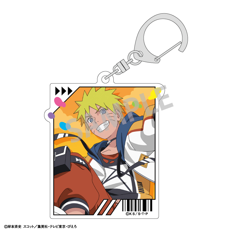 NARUTO-ナルト- 疾風伝 トレーディングアクリルキーホルダー/パルクール 画像 3 | AniSmile