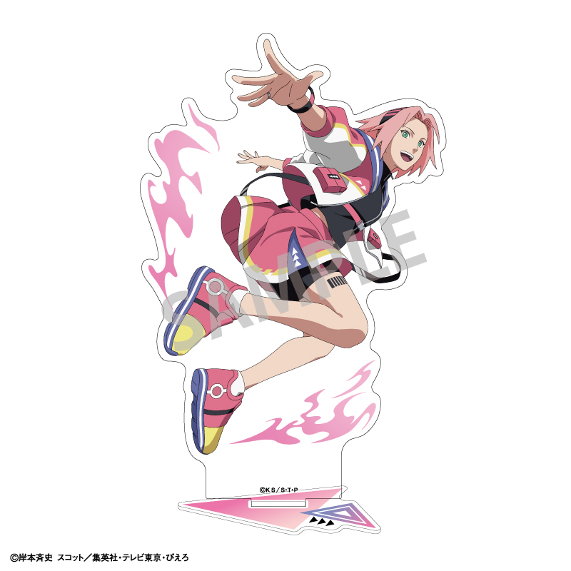 NARUTO-ナルト- 疾風伝 アクリルスタンド 春野サクラ/パルクール - 公式商品画像 | AniSmile