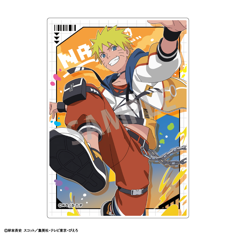 NARUTO-ナルト- 疾風伝 トレーディングアクリルプレート/パルクール - 公式商品画像 | AniSmile