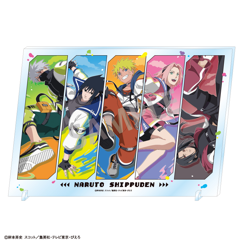 NARUTO-ナルト- 疾風伝 A4アクリルパネル/パルクール - 公式商品画像 | AniSmile