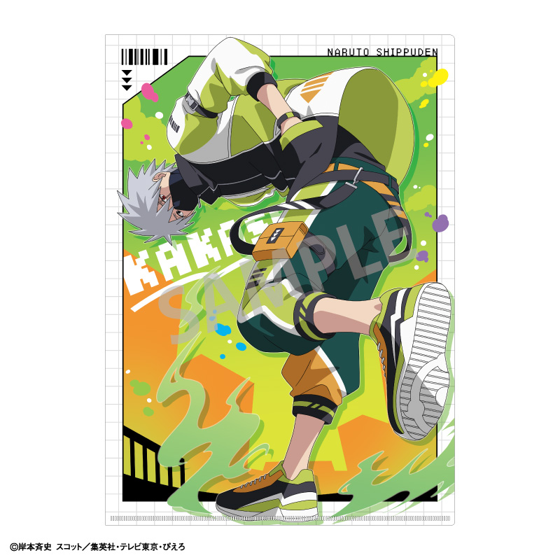 NARUTO-ナルト- 疾風伝 A4シングルクリアファイル はたけカカシ/パルクール 画像 2 | AniSmile