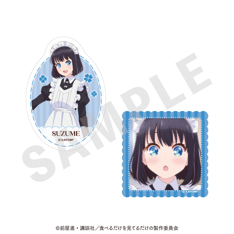 メイドさんは食べるだけ ステッカーセット(橘スズメ) - 公式商品画像 | AniSmile