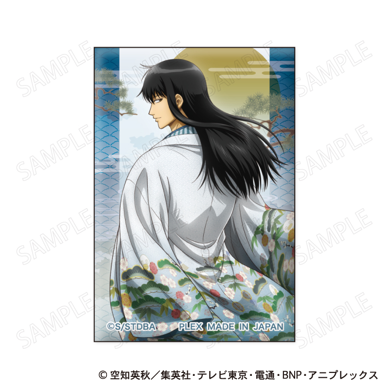 銀魂 スクエア缶バッジ 和装×振り向き Ver. D:桂小太郎 - 公式商品画像 | AniSmile