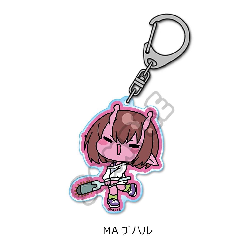 アニメ『銀河特急 ミルキー☆サブウェイ』 アクリルキーホルダー(mochocho) MA(チハル) - 公式商品画像 | AniSmile