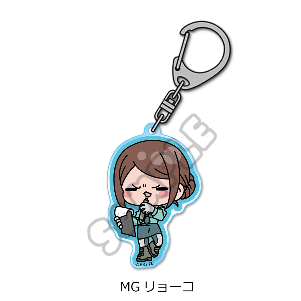 アニメ『銀河特急 ミルキー☆サブウェイ』 アクリルキーホルダー(mochocho) MG(リョーコ) - 公式商品画像 | AniSmile