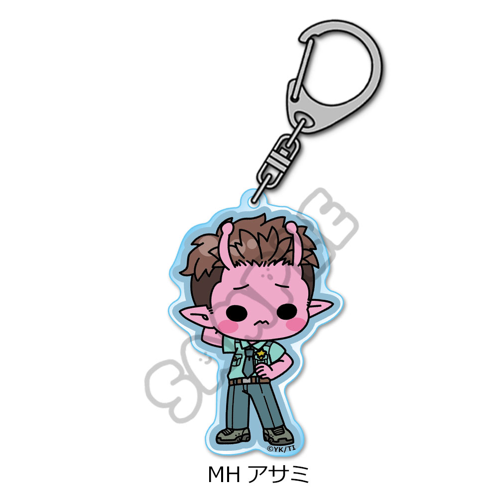 アニメ『銀河特急 ミルキー☆サブウェイ』 アクリルキーホルダー(mochocho) MH(アサミ) - 公式商品画像 | AniSmile