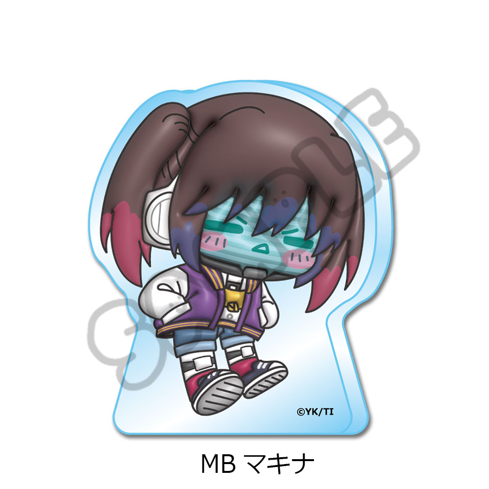 アニメ『銀河特急 ミルキー☆サブウェイ』 アクリルミニブロック(mochocho) MB(マキナ) - 公式商品画像 | AniSmile