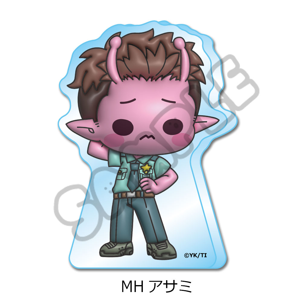 アニメ『銀河特急 ミルキー☆サブウェイ』 アクリルミニブロック(mochocho) MH(アサミ) - 公式商品画像 | AniSmile